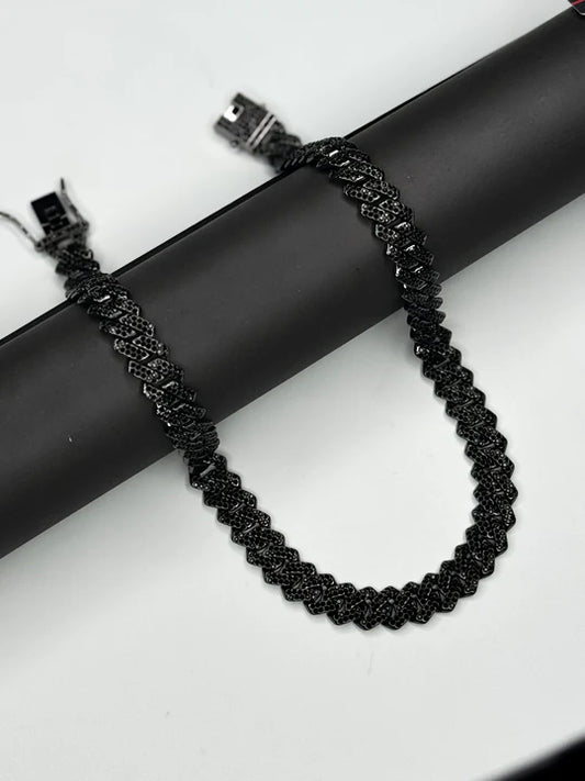 Black Iconic Cuban Chain